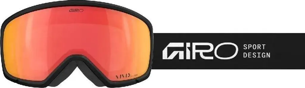 Masque de ski GIRO Ringo Noir - Écran Vivid Onyx pour Vision Optimale