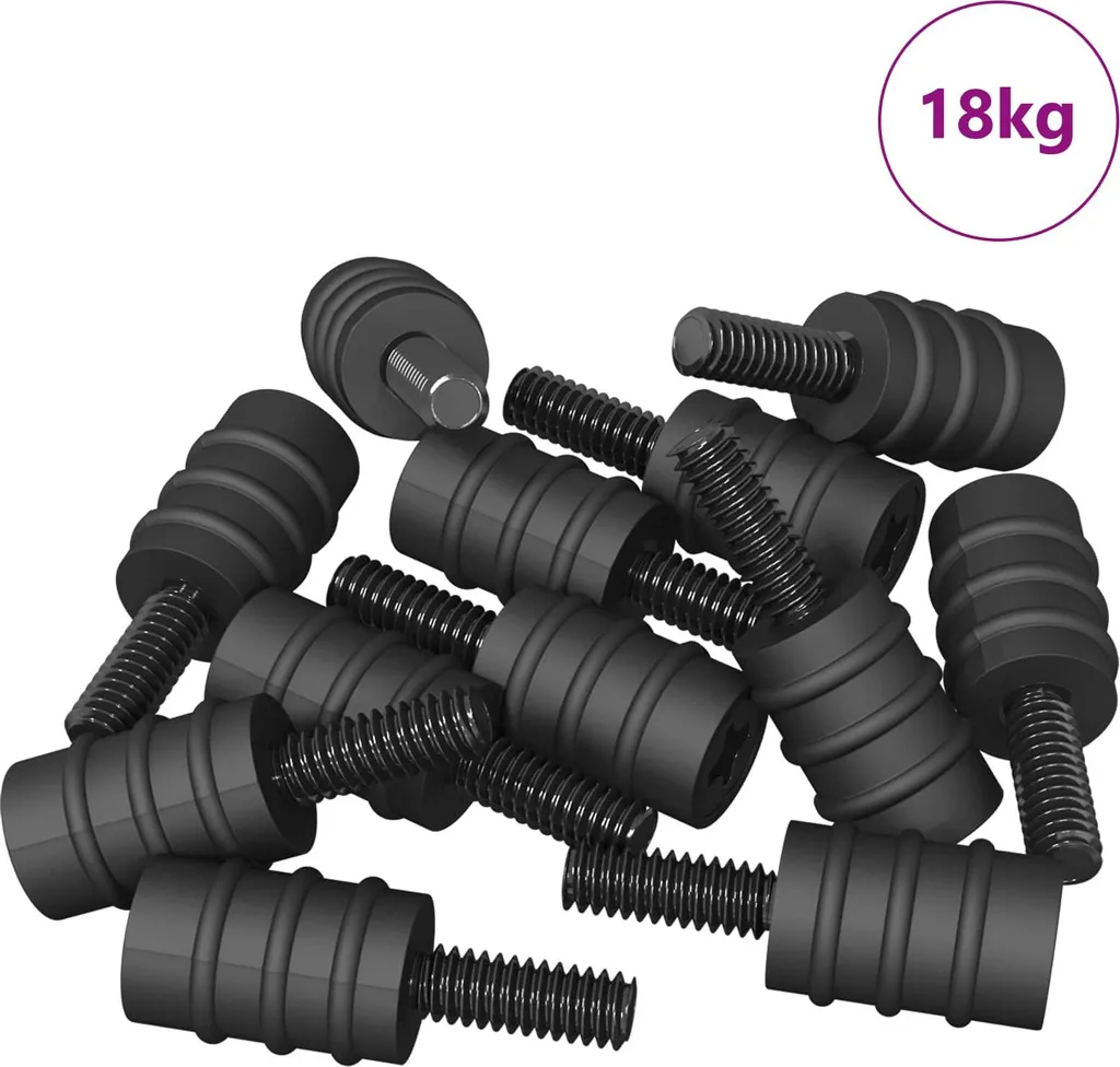 Vis d'écartement M4 en Caoutchouc et Acier Noir 4865 pcs pour Isolation