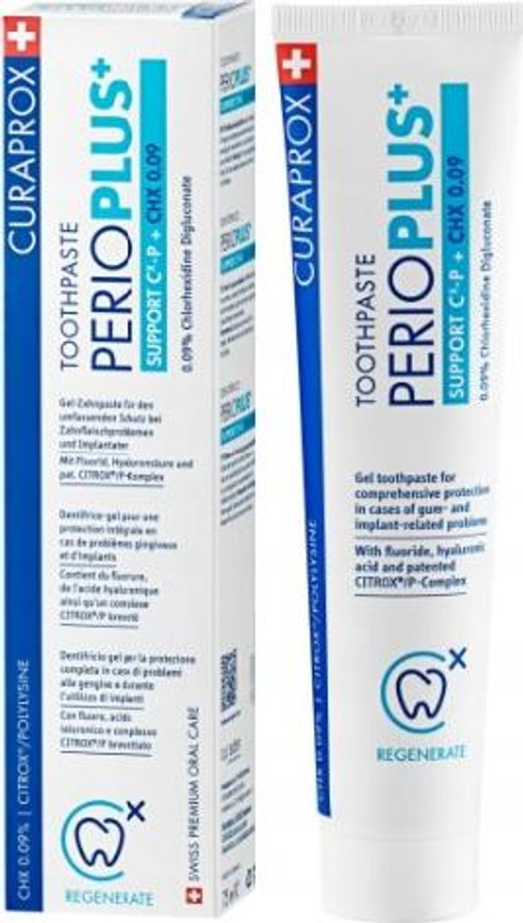 Curaprox Perio Plus Support Zahnpasta 75 ml Produktbild 