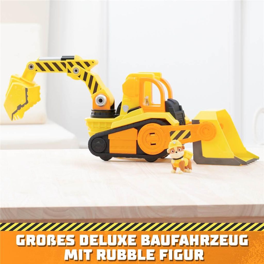 Rubble & Crew - Großes Planierraupen-Baufahrzeug mit Licht- Produktbild 
