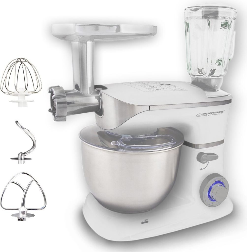 Esperanza EKM025 Robot da cucina 5 l in acciaio inox, Immagine del prodotto 