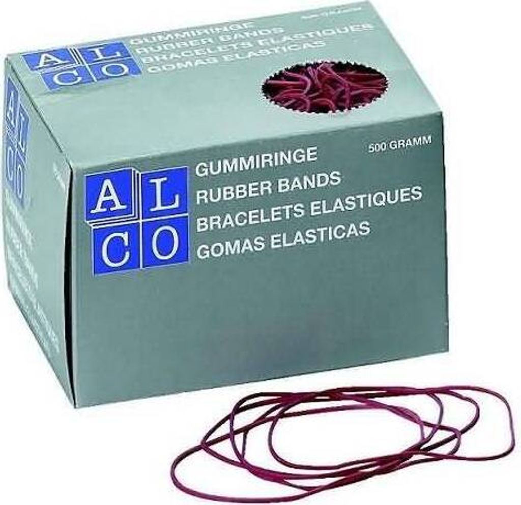 Alco Gummiring Naturkautschuk Ø 100 mm rot 500 g