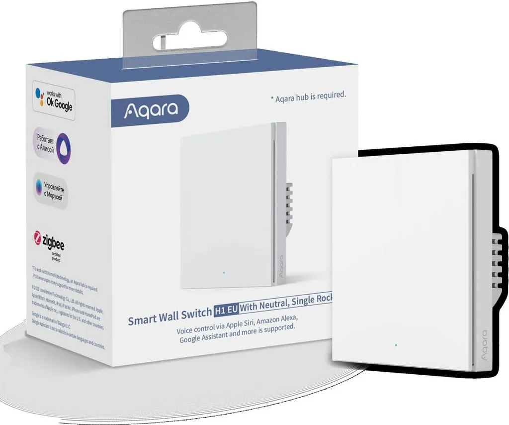 Aqara H1 Interrupteur Mural Connecté avec Neutre Zigbee 3.0 WS-EUK02 - 12