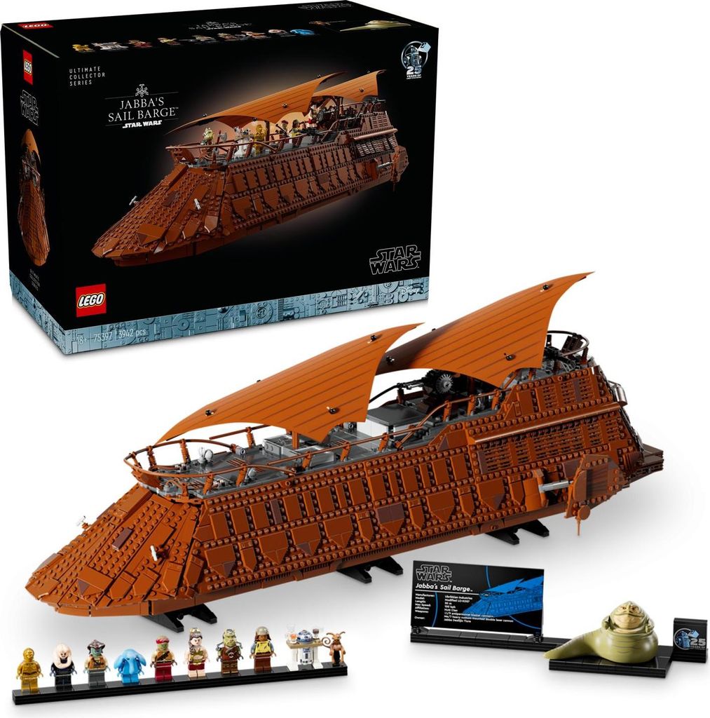 LEGO Star Wars Jabbas Segelbarke, Set zum Sammeln und Produktbild 