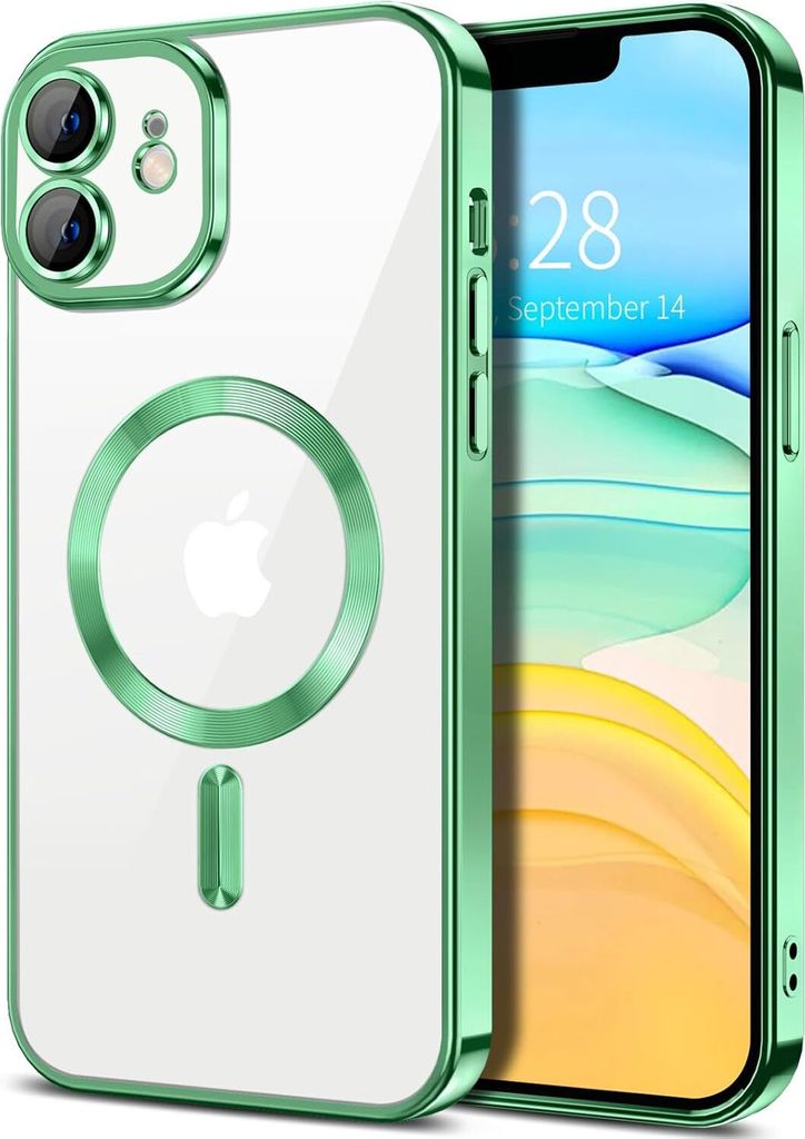 Magnetische Klar Hülle für iPhone 11, Kompatibel mit Produktbild 