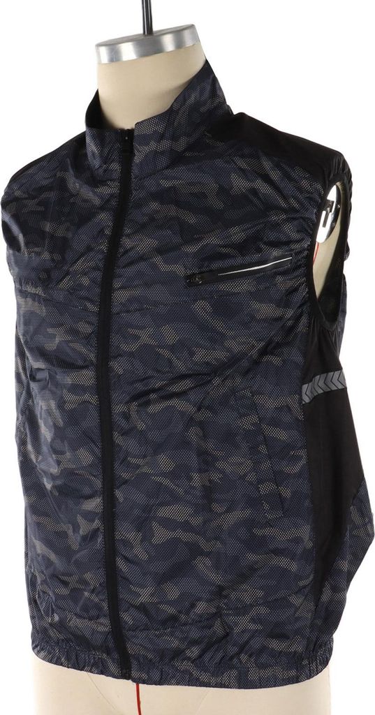 Cool Vest Kühlende Ventilatorweste Klimatisierte Kleidung zum Arbeiten Angeln Wandern Outdoor Aktivitäten XXL Geeignet für Körpergröße 180cm