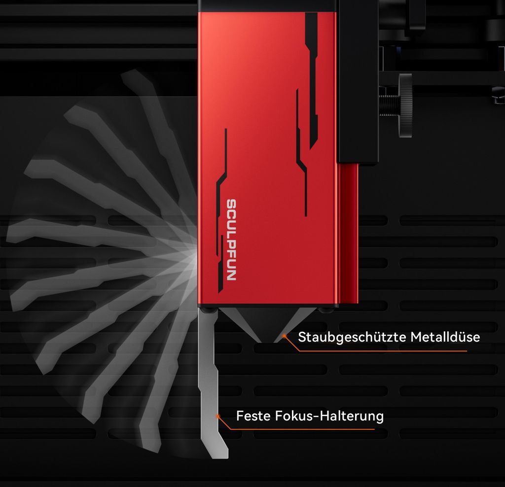 SCULPFUN iCube Pro 5W Graviermaschine mit Lightburn Produktbild 12