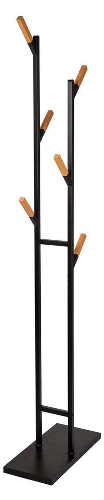 MAUL Garderobe MAULrima 6 Haken Standfuß 183 cm schwarz Produktbild 