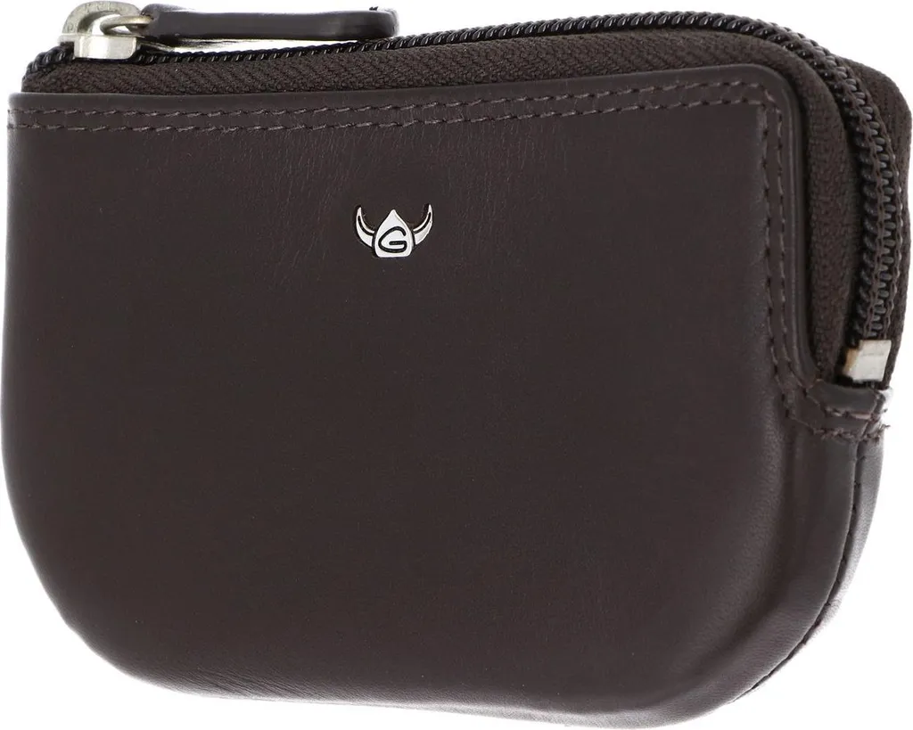 Golden Head Polo 5106 Portachiavi Pelle Marrone Scuro | Qualità Top