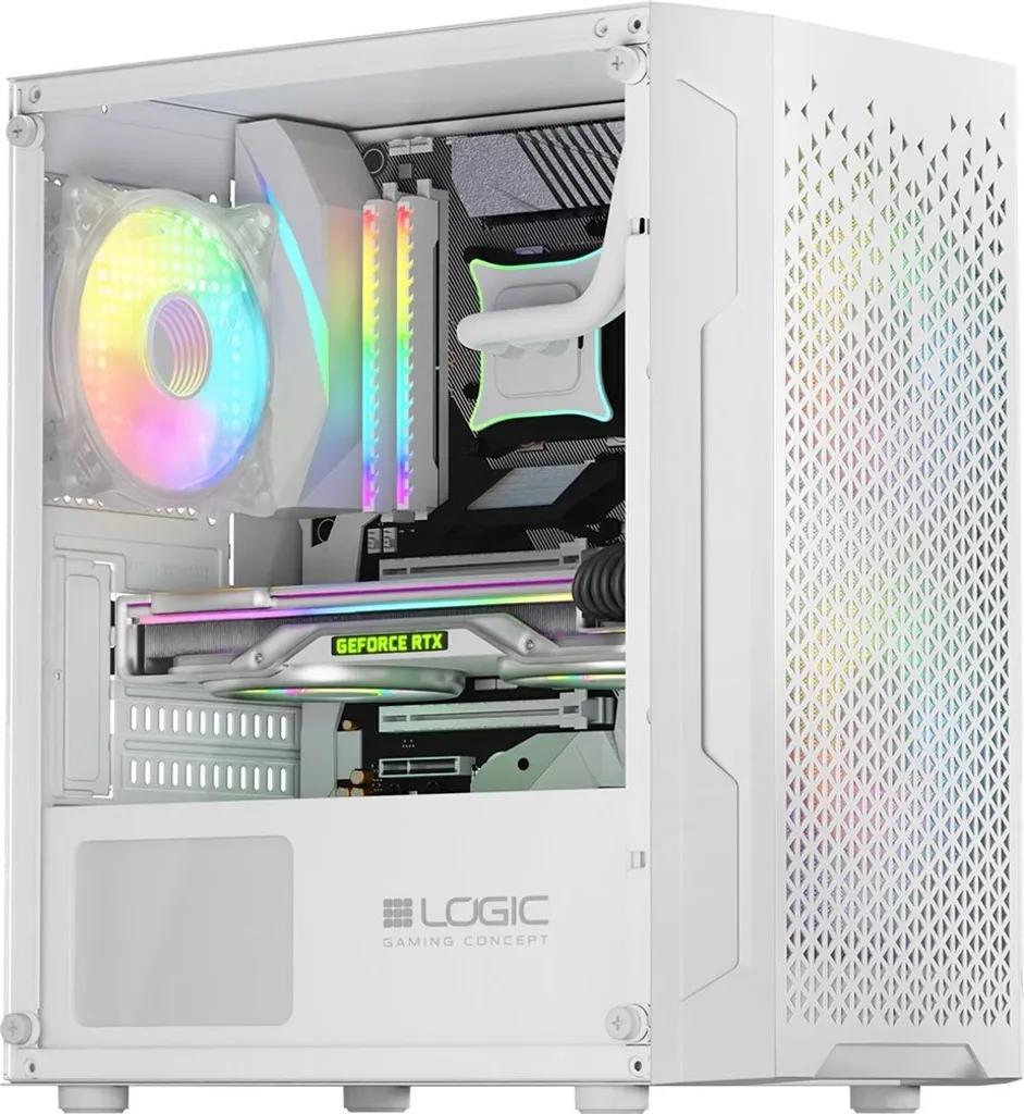 Optimisez votre espace avec le Boîtier Logic Aramis ARVB Mini Blanc USB 3.0