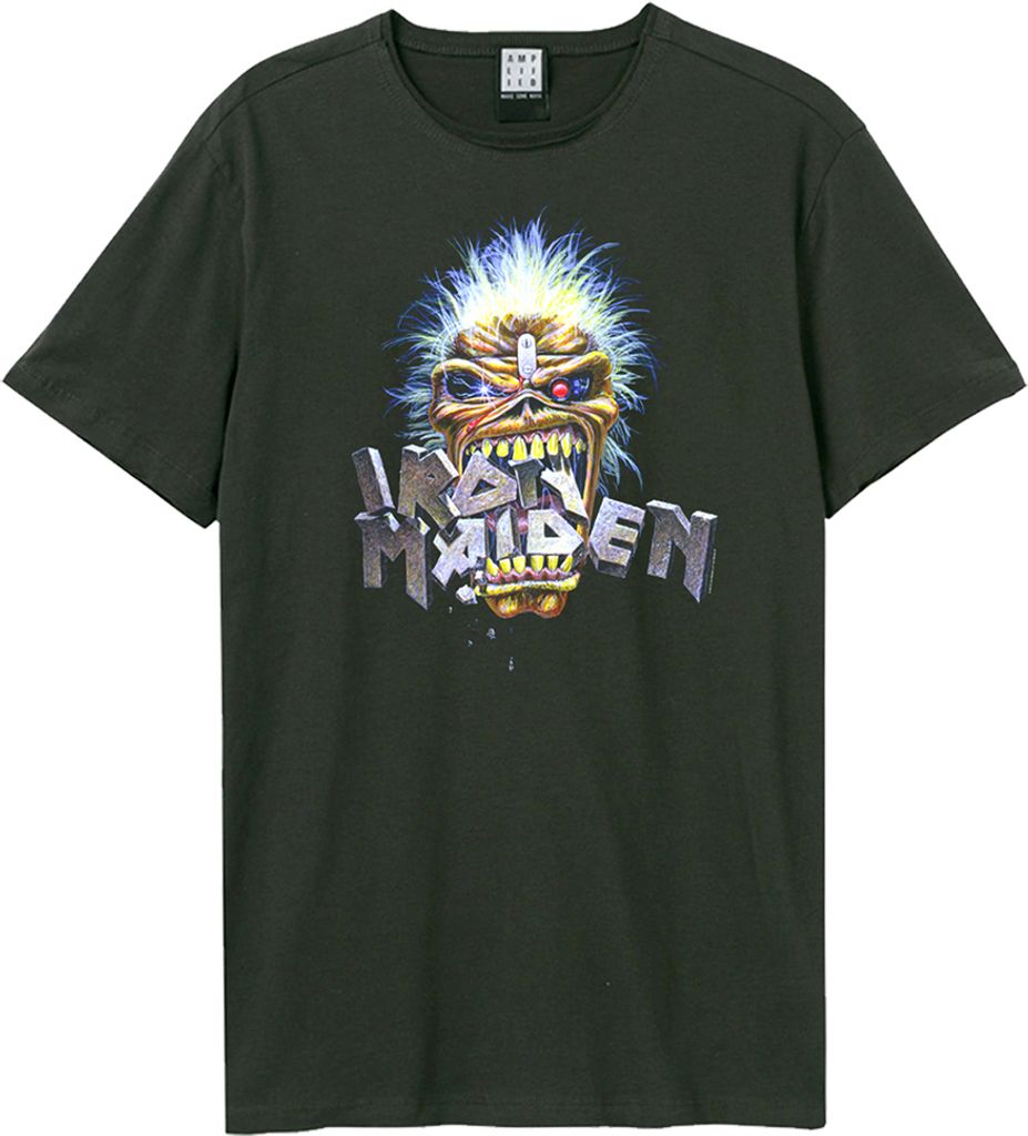 Amplified - "Chomp" T-Shirt für Herren/Damen Uni GD1364 (XL) (Holzkohle)