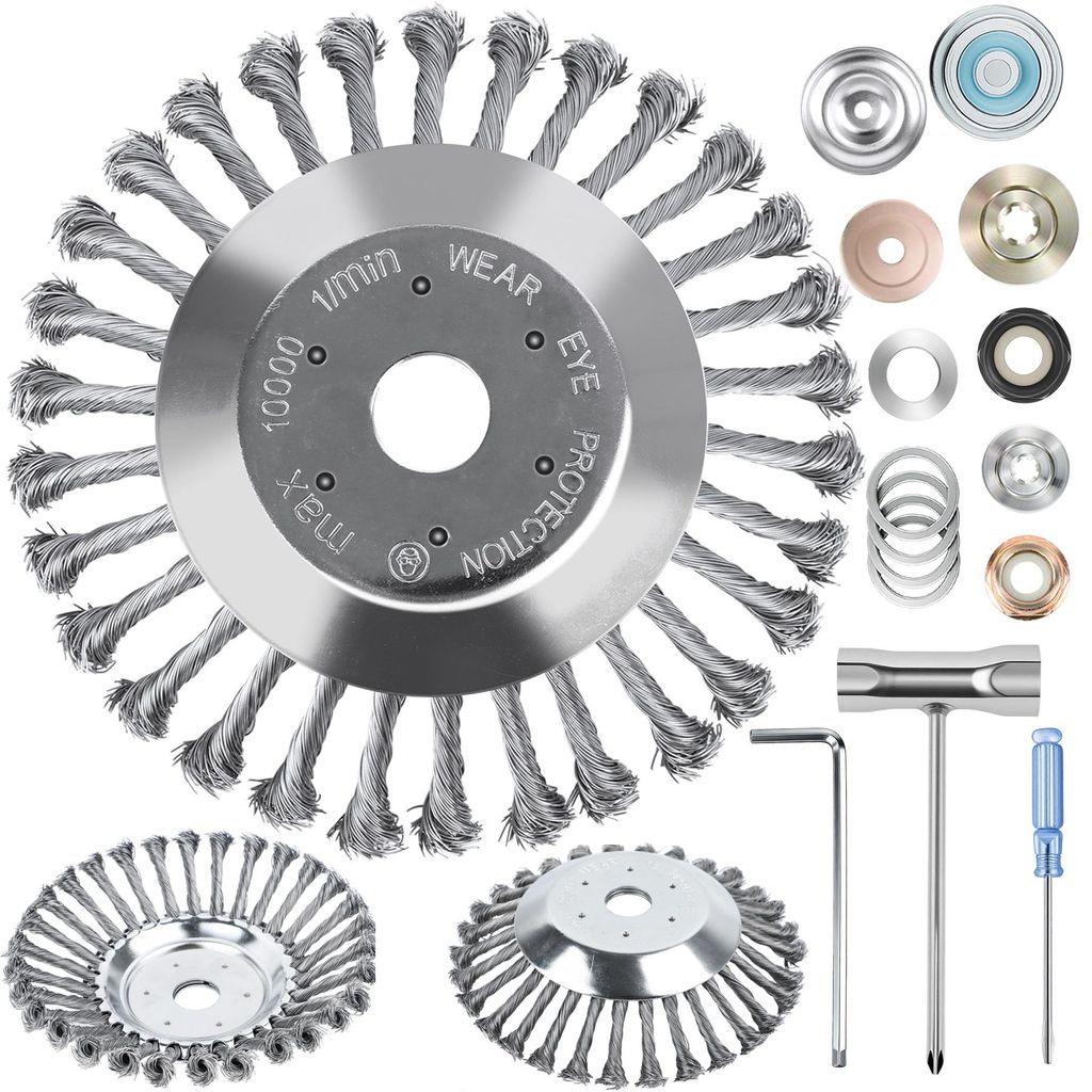 Speed 150 mm Profi Motorsense Unkrautbürste Wildkrautbürste Produktbild 