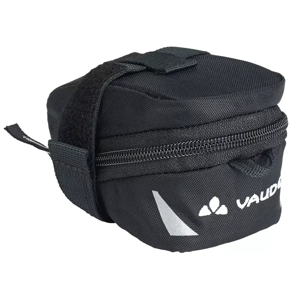Sacoche de selle vélo Vaude Tube Bag S Noire pour Kit de Réparation VTT