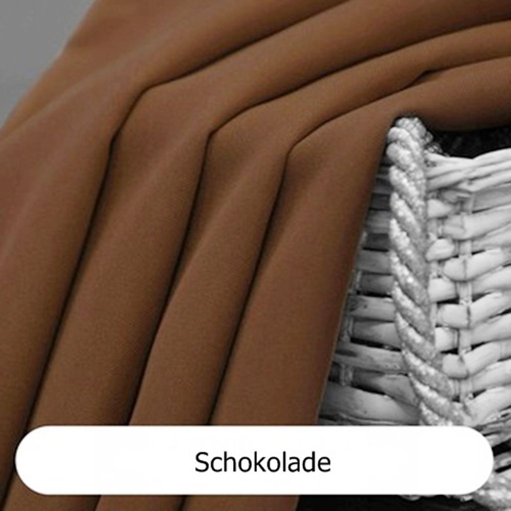 Schokolade 140x230 Vorhang ÖSEN Gardine Dekoschal Deko ÖSENSCHAL Modern Curtain