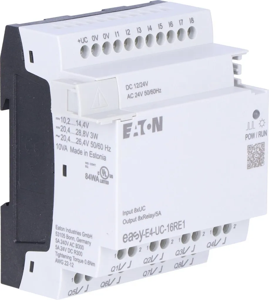 Module API Eaton EASY-E4-UC-16RE1 avec 8 entrées et 8 sorties relais - 3