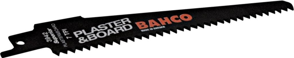 Bahco Sandflex Bimetall-Säbelsägenblätter für Gips und Platten 7 ZpZ, 150 mm - 2 Stk.