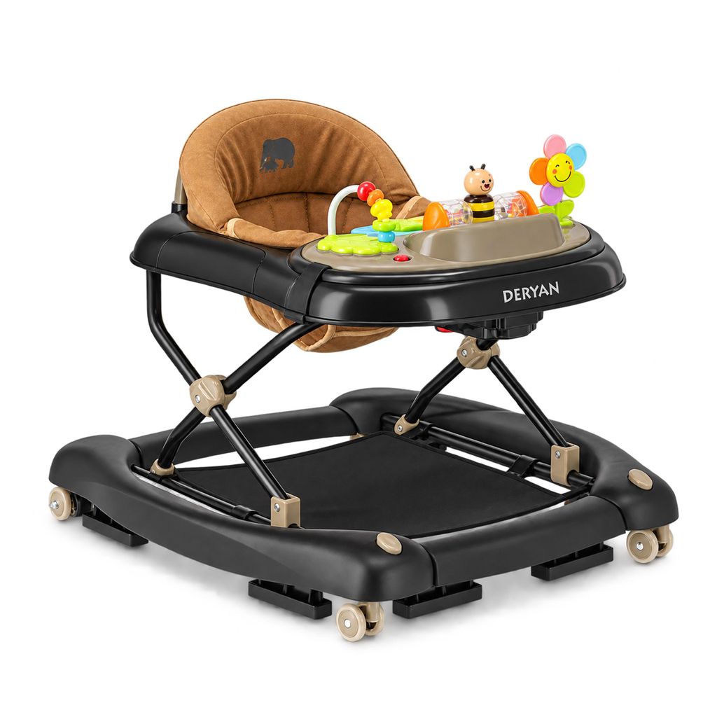 Andador para bebés Deryan 4 en 1 - Con centro de juegos - Imagen del producto 