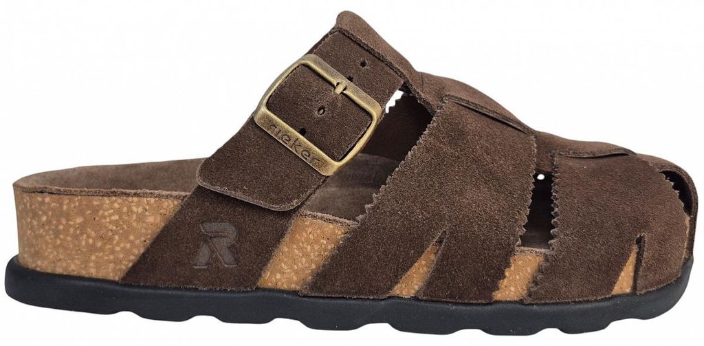 Rieker Pantolette Braun in Gr. 39 Produktbild 