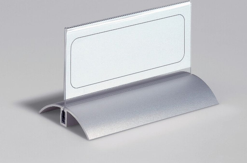 Tischnamensschilder Desk Presenter de Luxe 61x150mm VE=6x2 Stück