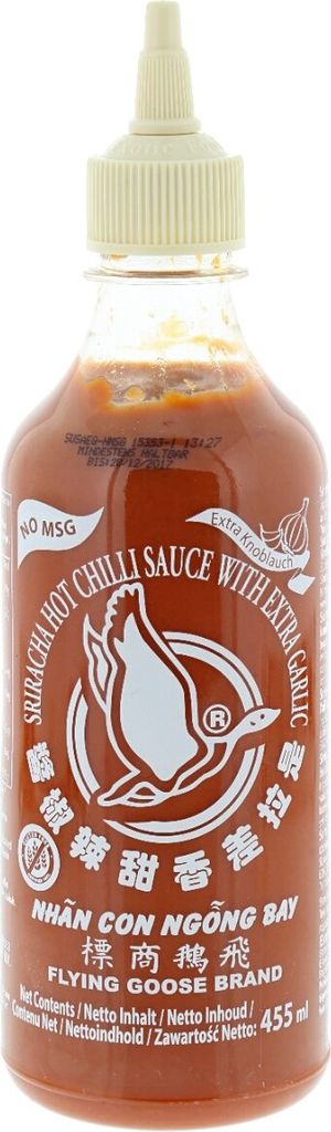 Flying Goose - Sriracha Chilisauce mit Knoblauch - ohne Produktbild 