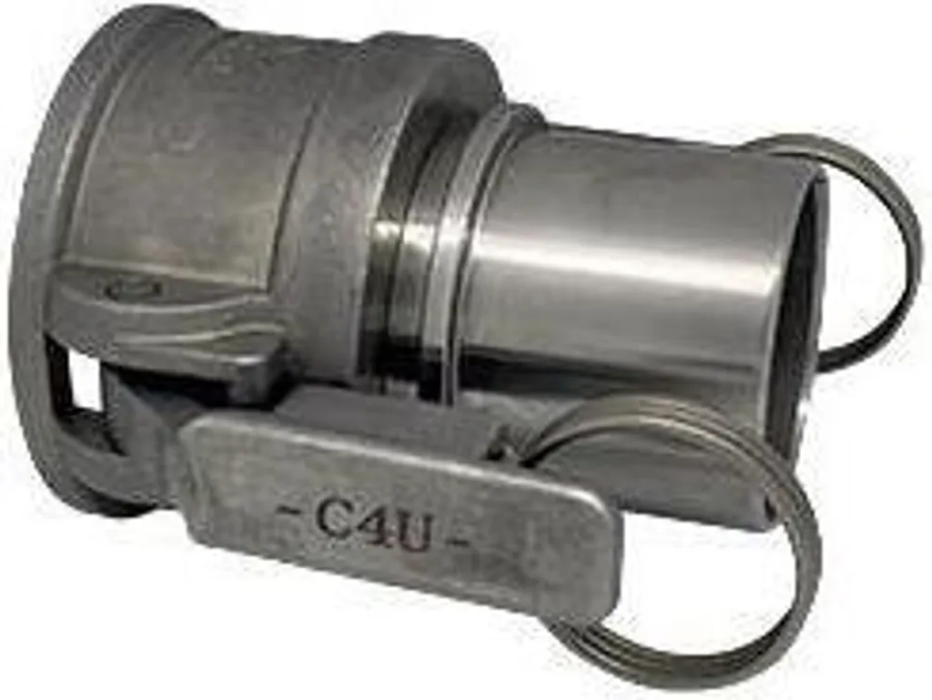 Safe-Lock Kamlok Tipo C 3/4 Acciaio Inox 1.4408 | Raccordo Sicuro 19mm