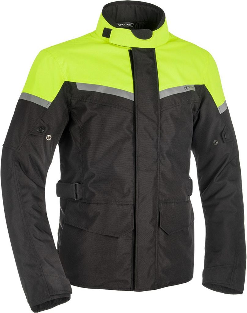 Oxford Jacke Spartan Lang Schwarz/gelb Gr.xl