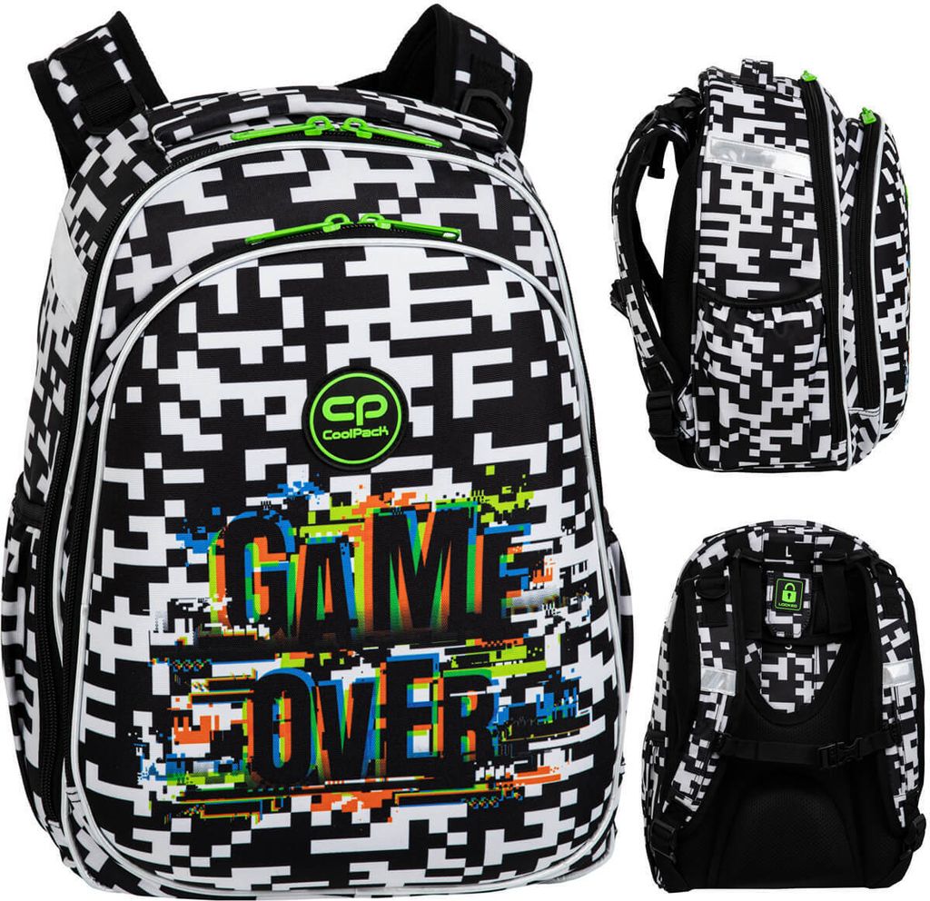 Schulrucksack Schultasche SCHULRANZEN 25L COOLPACK TURTLE Produktbild 