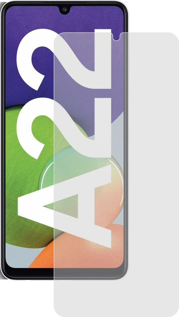 3x ANTIREFLEX Schutzfolie für Samsung Galaxy A22 seidenmatte Schutzfolie Antibakteriell