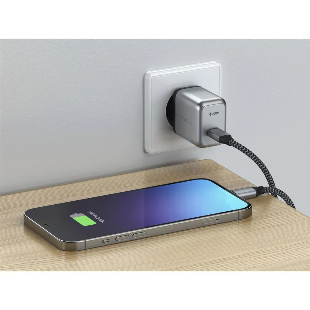Chargeur USB-C 20W Satechi Power Delivery - Charge rapide format Mini - 13