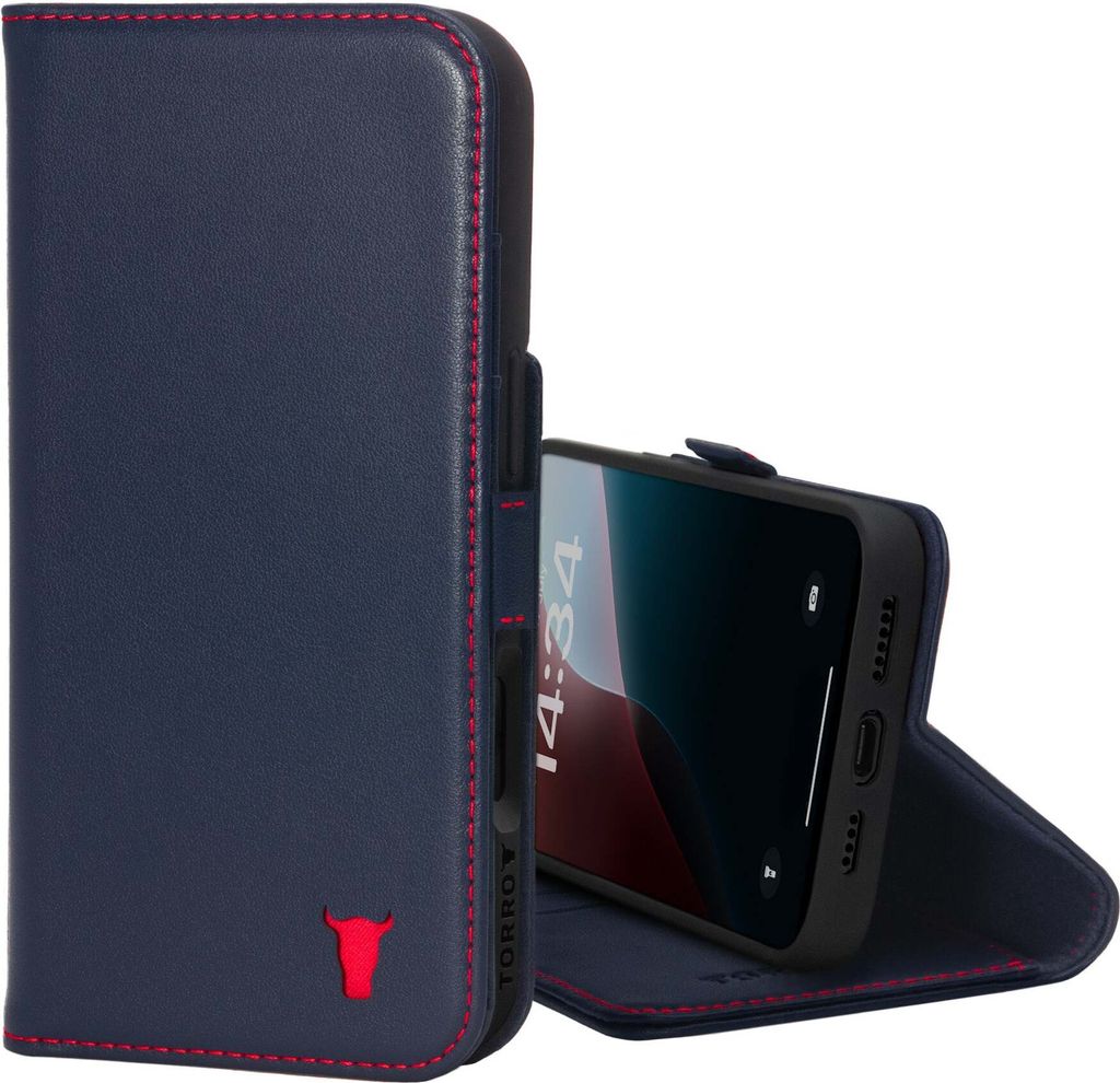 TORRO iPhone 16 Pro Max Leder-Wallet-Hülle (mit Produktbild 