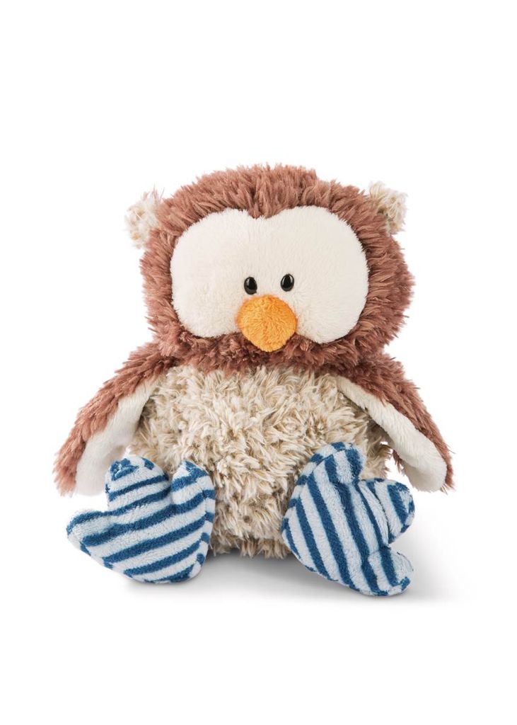 Nici Sowa Oscar Z Obrotową Pluszową Głową 25 Cm Zdjęcie produktu 