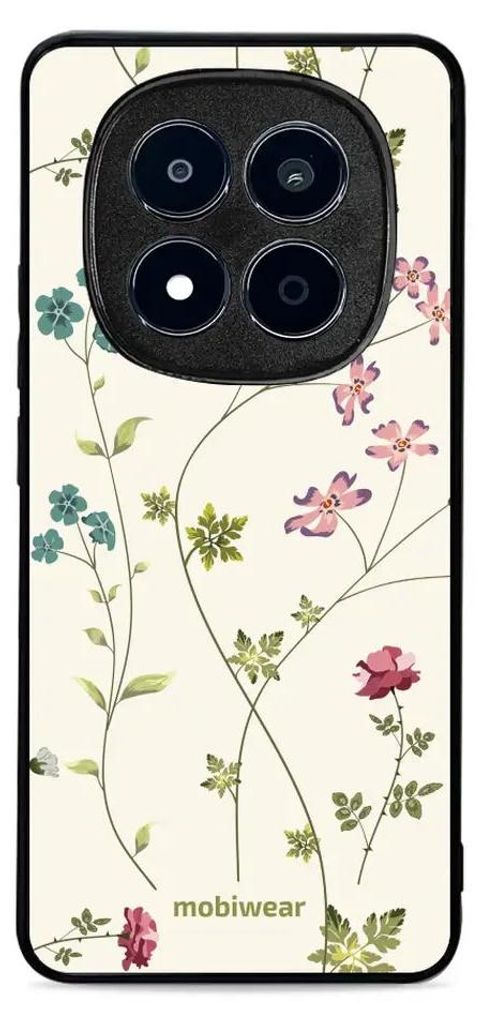 Handyhülle für Xiaomi POCO M8 Pro 5G, Mobiwear Glossy Case, Idyllische Blüte