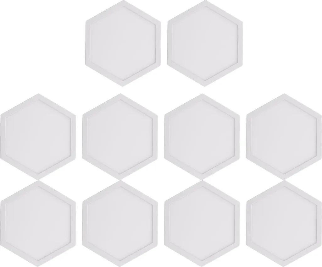 Éclairage Gaming Hexagonal RVB pour Setup de Joueur et Salon Moderne - 3