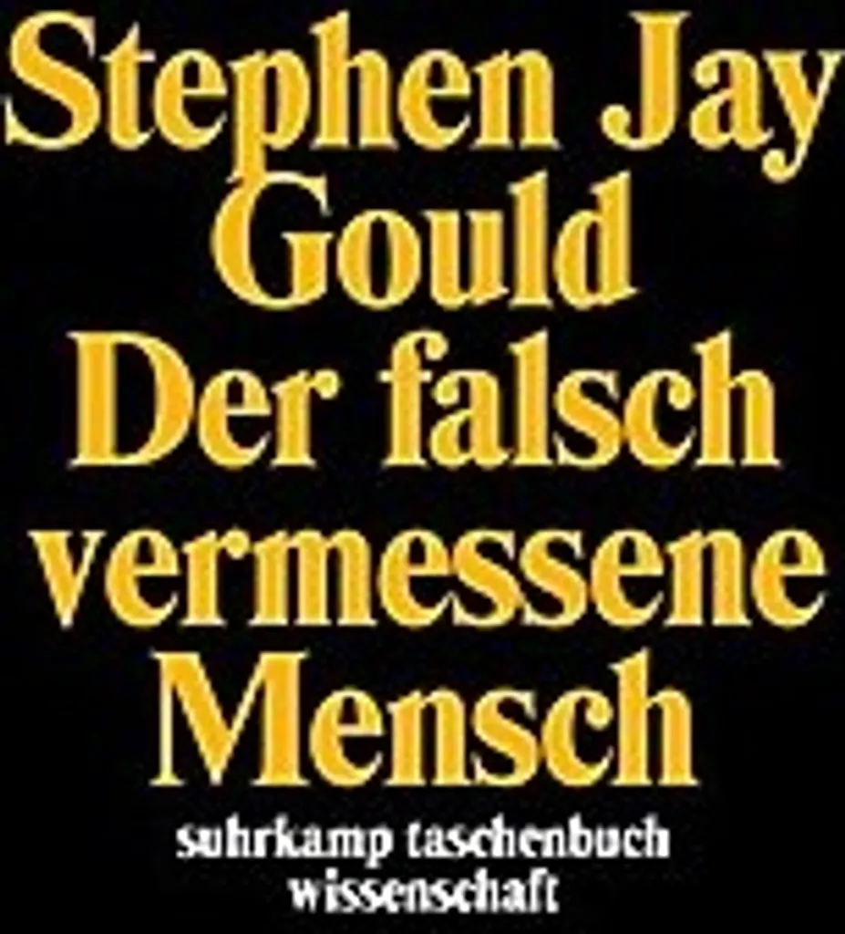 Essai Anthropologique Der falsch vermessene Mensch - Format Broché