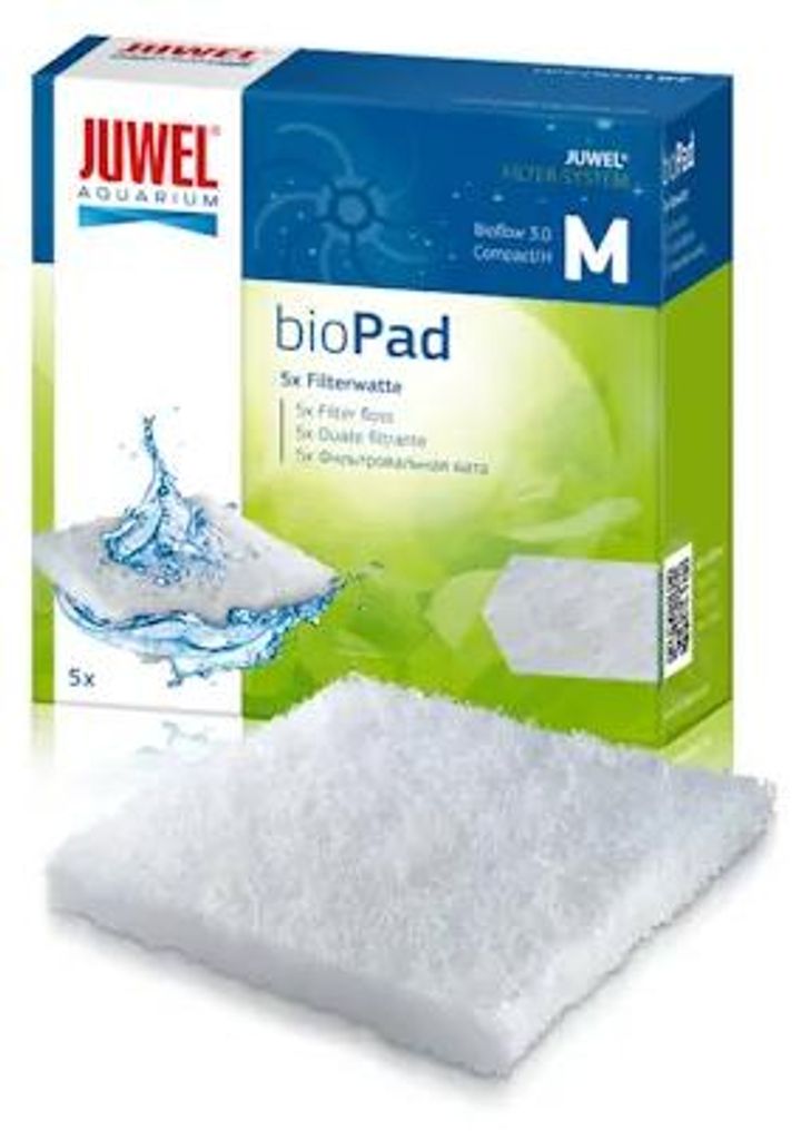 Juwel BioPad 5 stuks M - (Compact) - 9,9x9,9x1,0cm Productafbeelding 