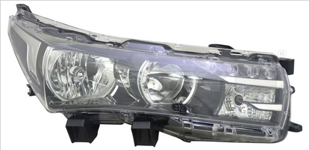 TYC Scheinwerfer Links für TOYOTA Corolla Limousine (E18, ZRE1) 20-15050-06-2
