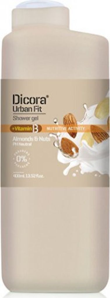 Shower Gel (almonds & Nuts) - Shower Gel With Vitamin B 400ml