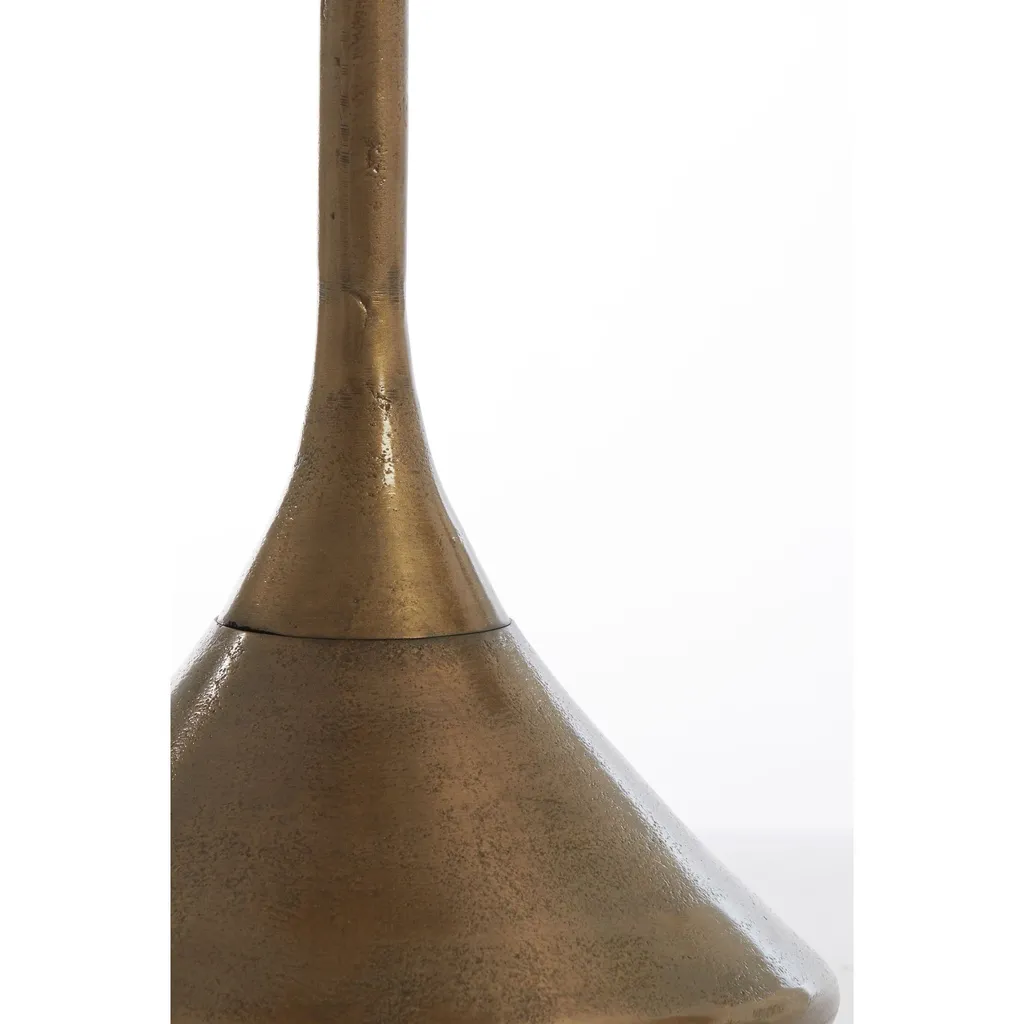 Table d'appoint Light & Living Dimphy bronze antique - Ø35x50 cm ronde - 6