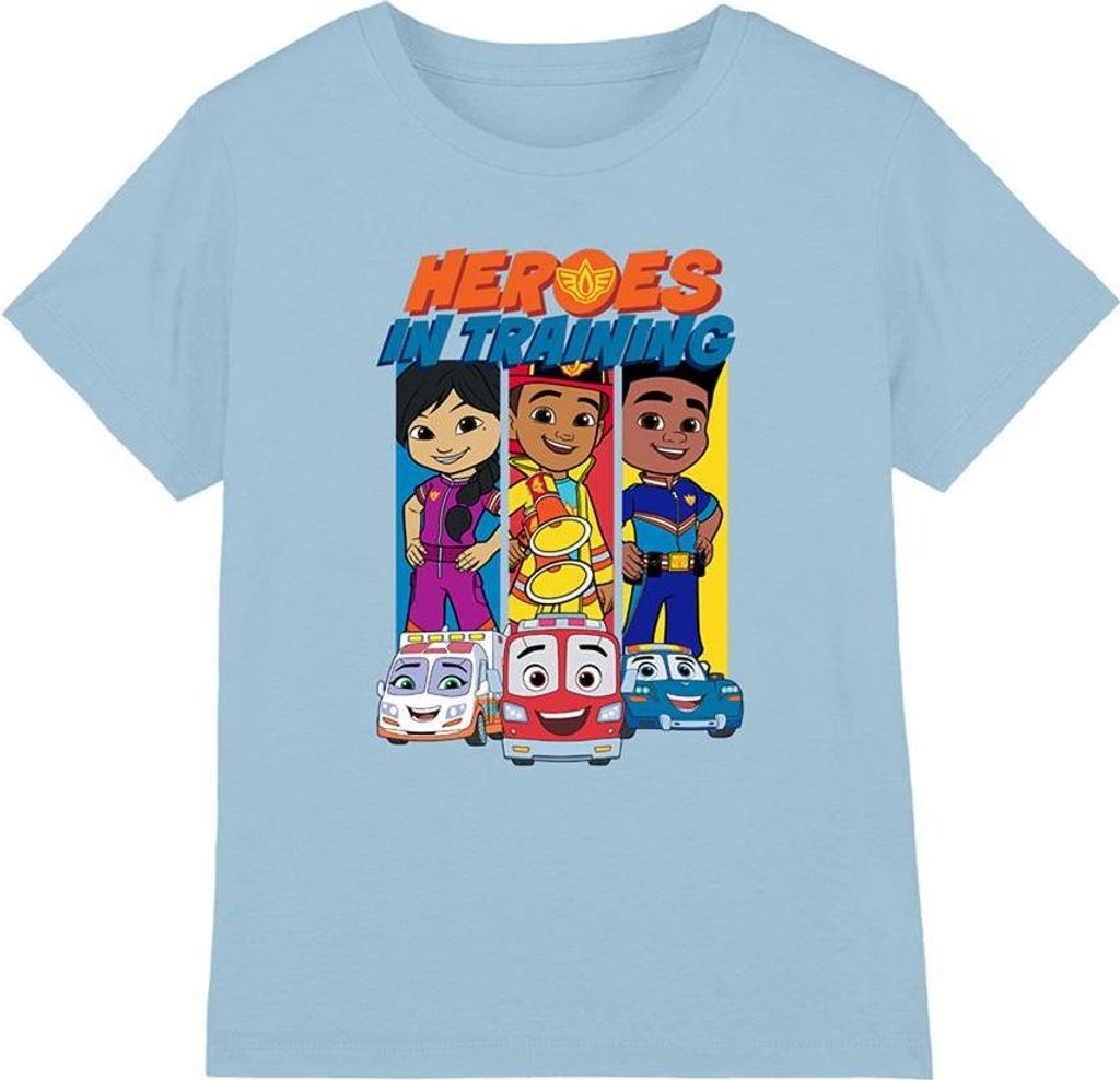 Firebuds - "Heroes In Training" T-Shirt für Kinder TV30623 (116) (Hellblau)
