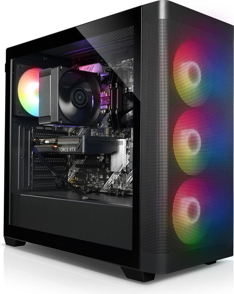 kiebel.de Gaming PC Tricera Ultra Intel Core Ultra 9 285K, 32GB DDR5, AMD Radeon RX 9070 XT 16 GB, 4TB SSD, Windows 11, Gaming PC