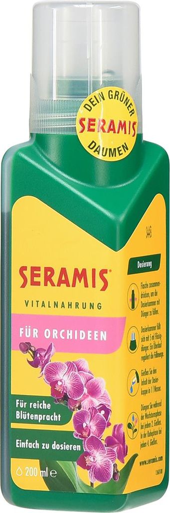 Seramis Vitalnahrung für Orchideen 200 ml Produktbild 