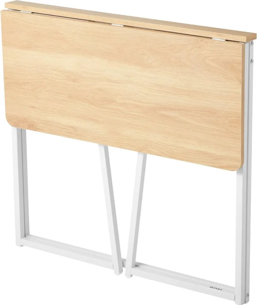 Bureau pliant peu encombrant pour optimiser une petite pièce, chêne - 10