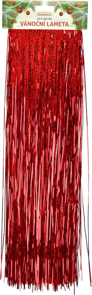 Fascia natalizia rossa 50x100 cm Immagine del prodotto 