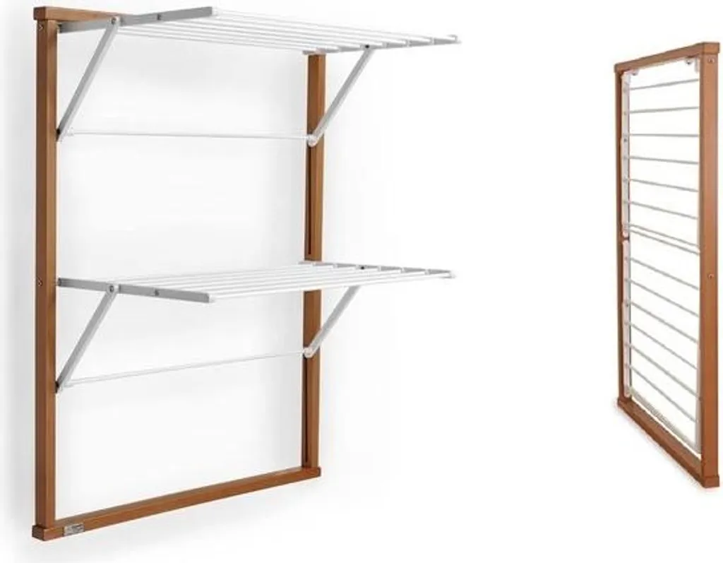 Séchoir à linge pour Balcon et Chambre - Support Pliable Multi-usage - 2