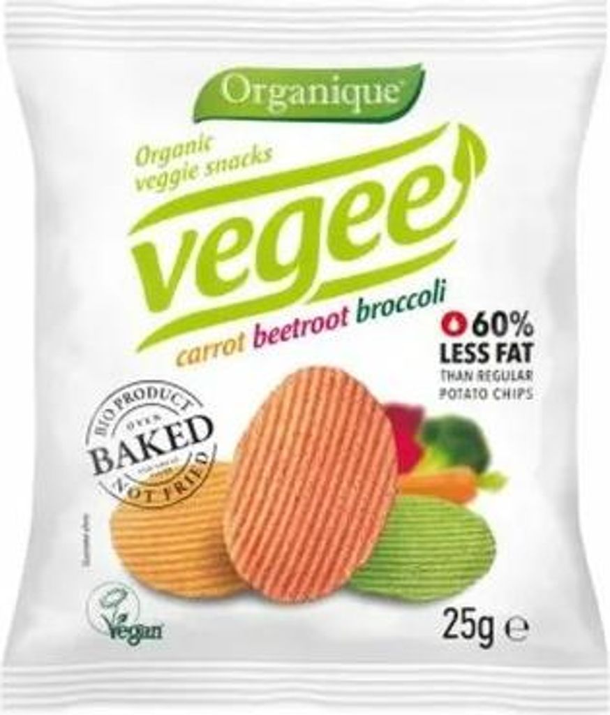 MCLLOYDS Vegee glutenfreie Gemüsechips 25 g