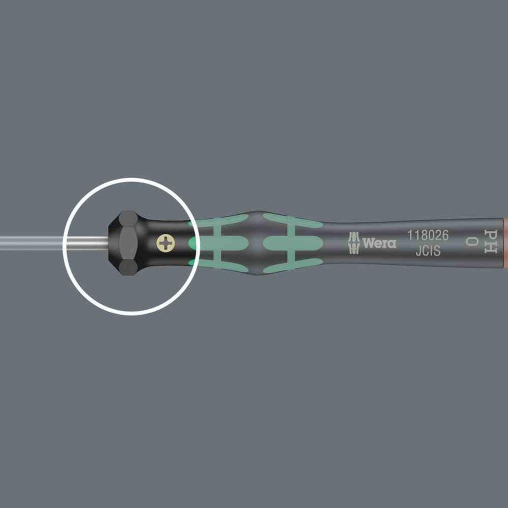 WERA Feinmechanik-Schlitz-Schraubendreher SL3,5 80 177 mm