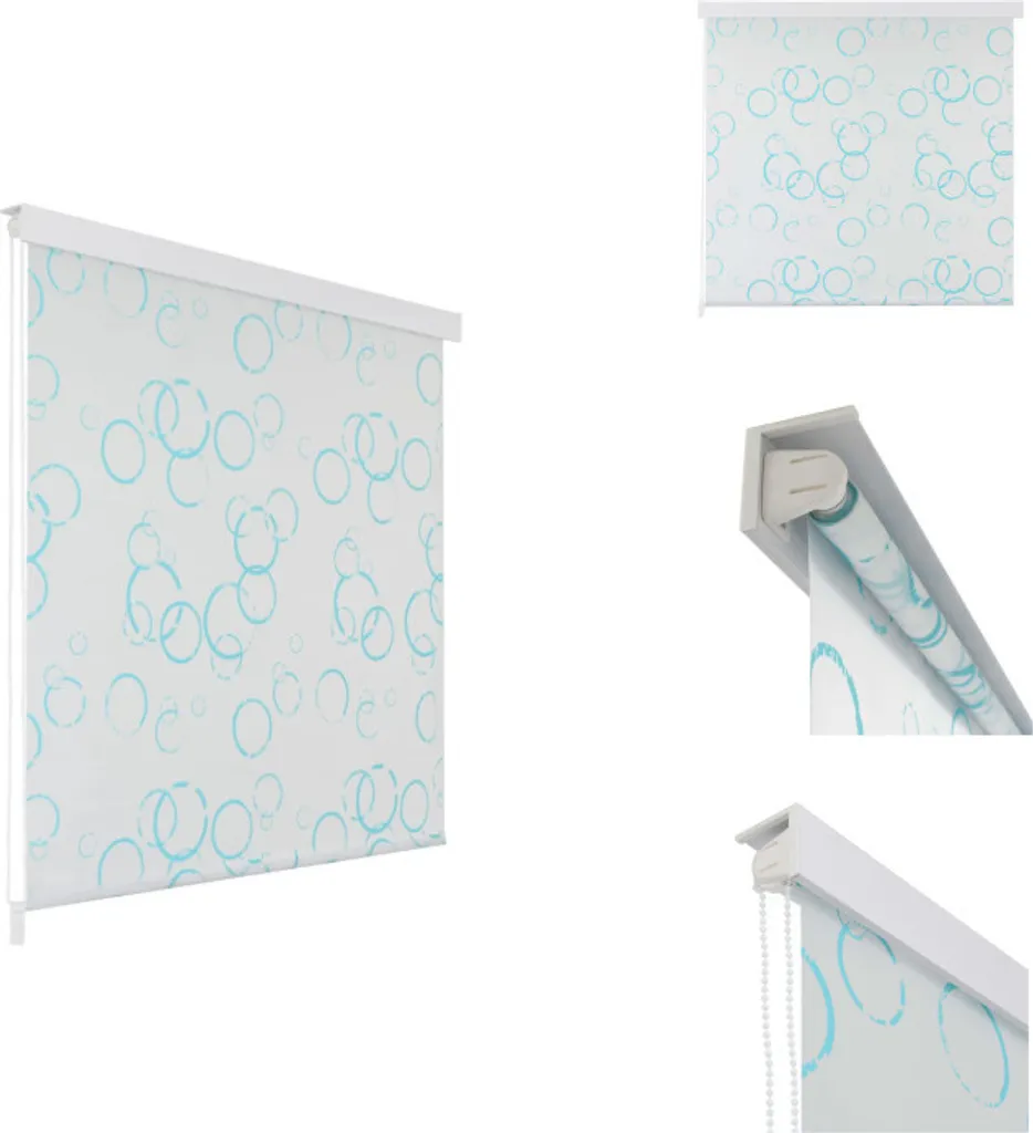 Tenda Doccia a Rullo vidaXL 80x240 cm PEVA - Design Minimal Bagno