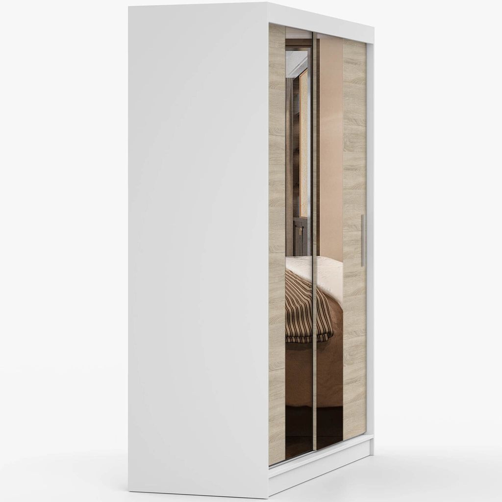 Schwebetürenschrank Kleiderschrank Schrank Garderobe Produktbild 