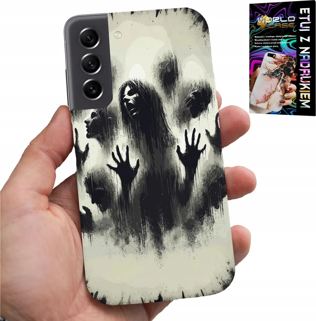 OFFERTA Kit Custodia Samsung S22 Plus Zombie TWD + Vetro Pro