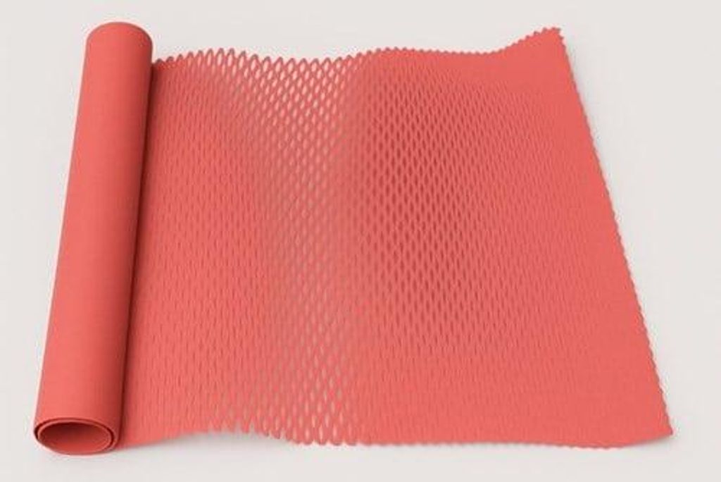 Honigwabe rot 50 cm/10 m – Öko-Papier, ideal für Floristik